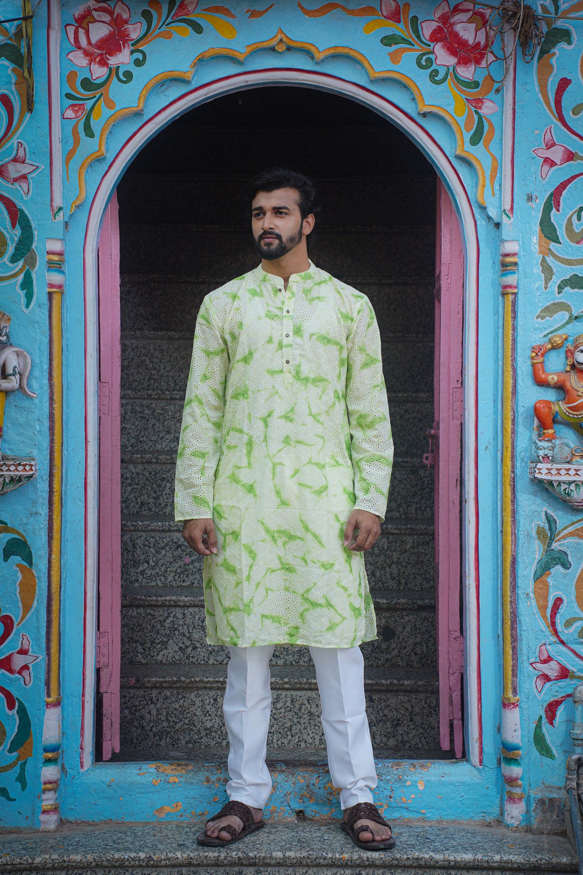 Mint Serenade Kurta