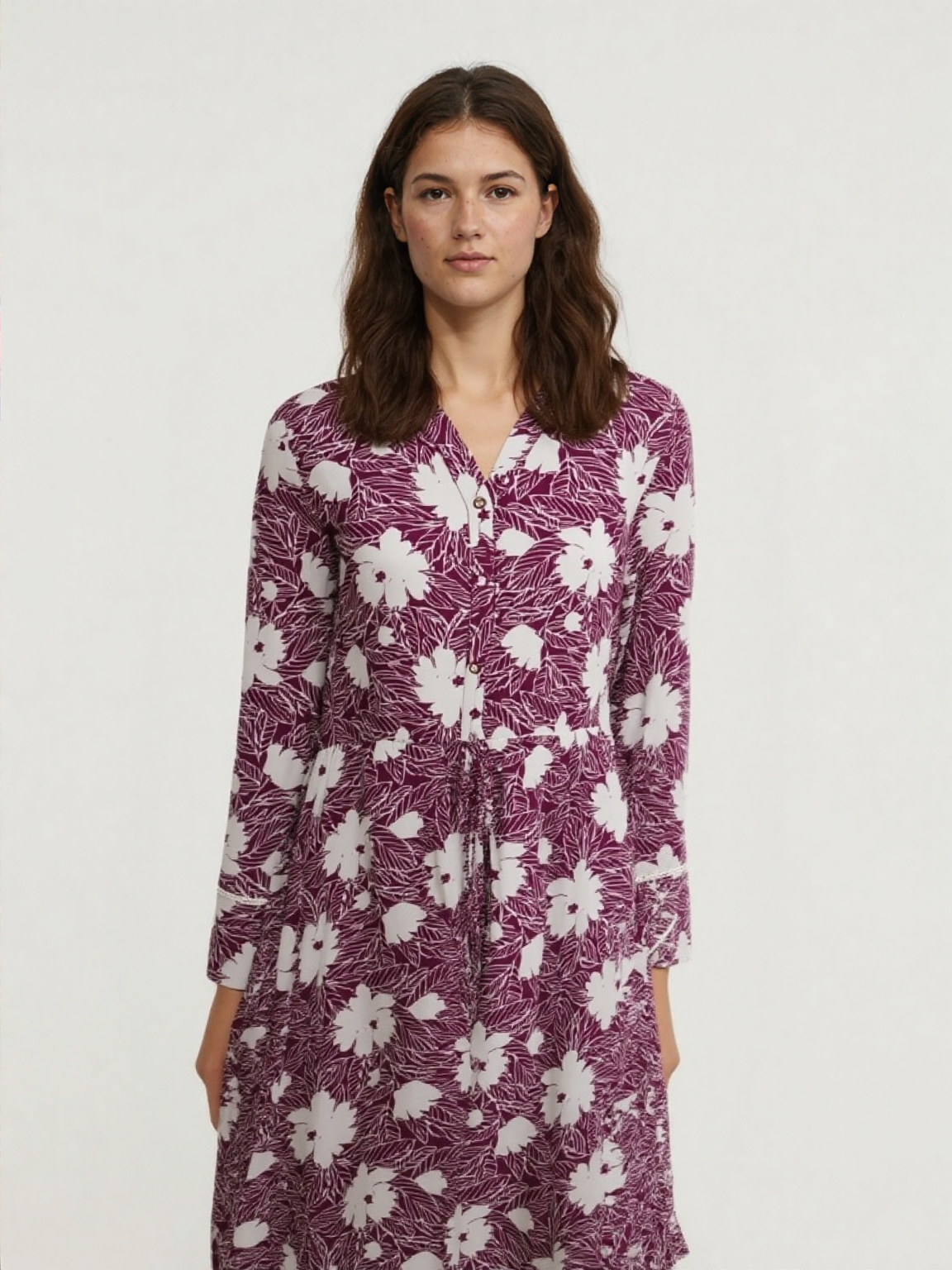 Printed Flora Dress