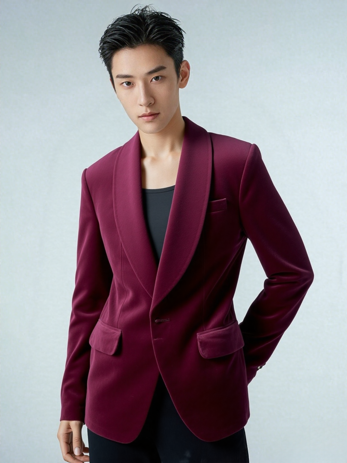 Texture Weave Neo Jacket