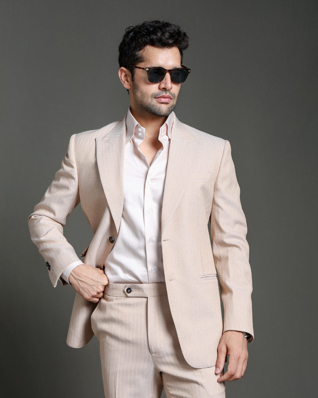 Mocha Muse Blazer Set