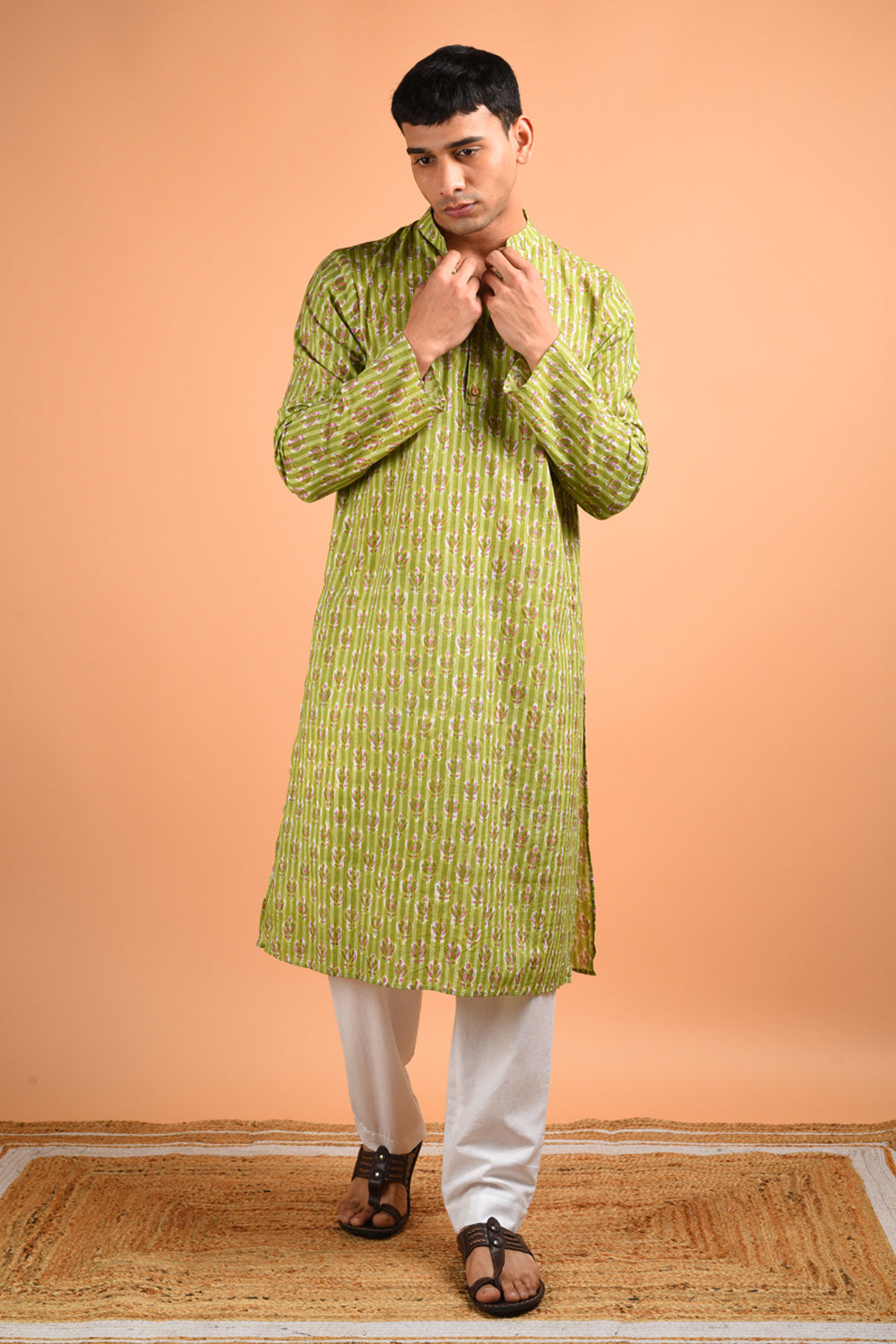 Green Bagh Men's Kurta