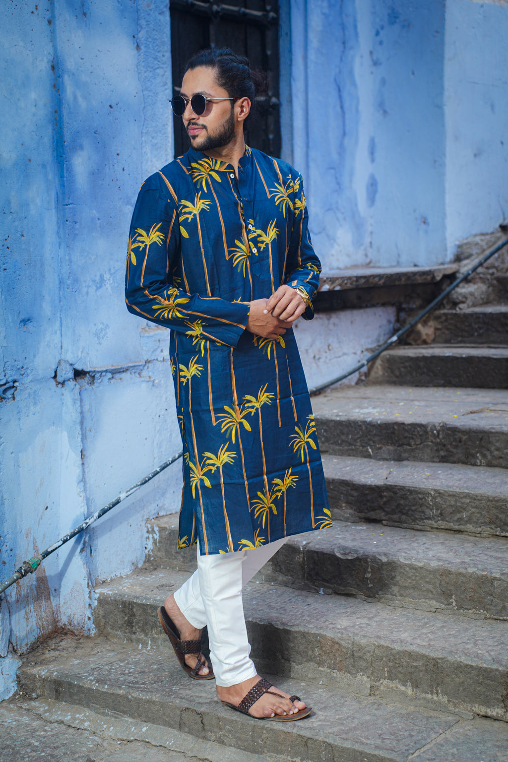 Palm Paradise Kurta