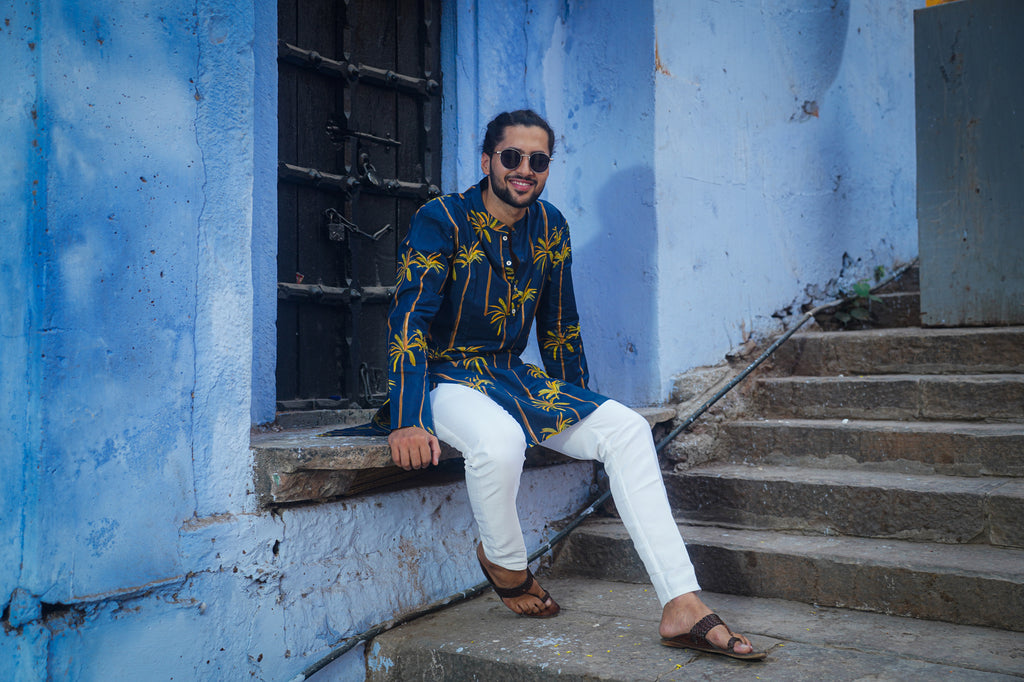 Palm Paradise Kurta