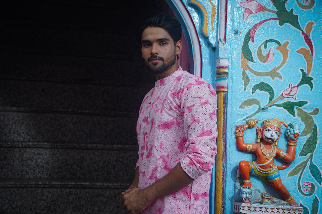 Blush Fusion kurta