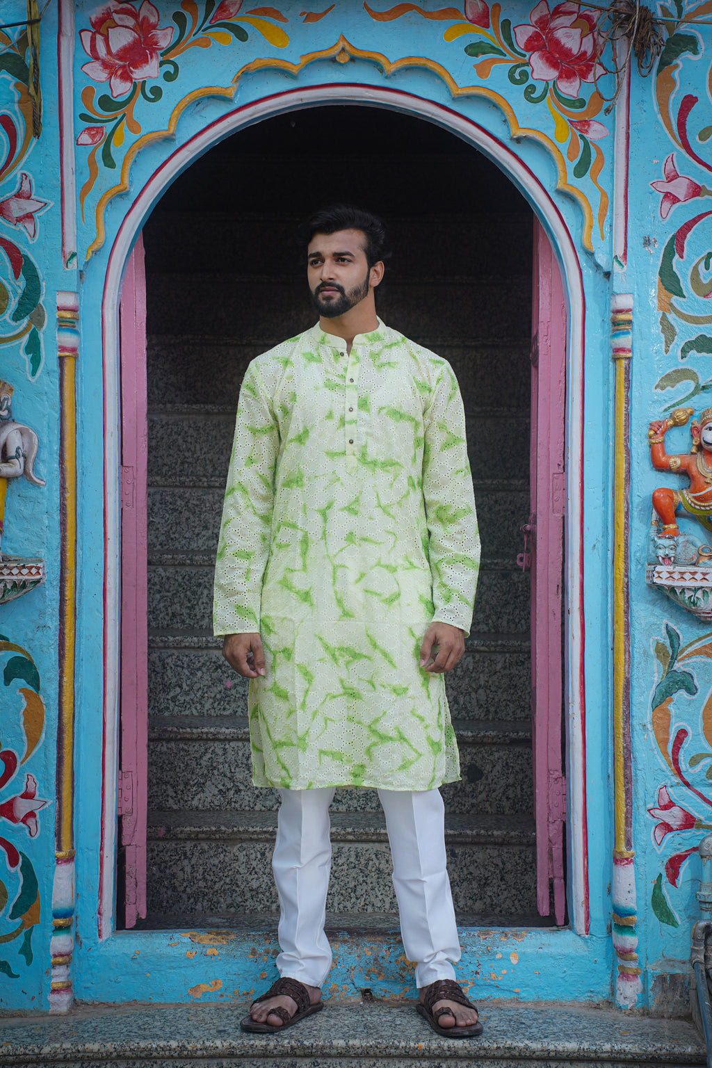 Mint Serenade Kurta