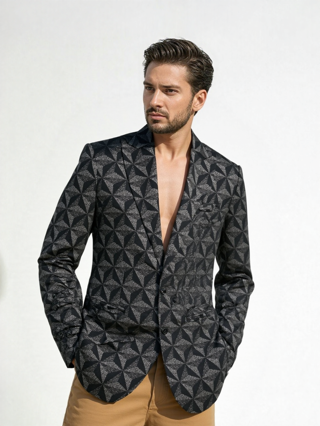 Illusion Prints Jacket