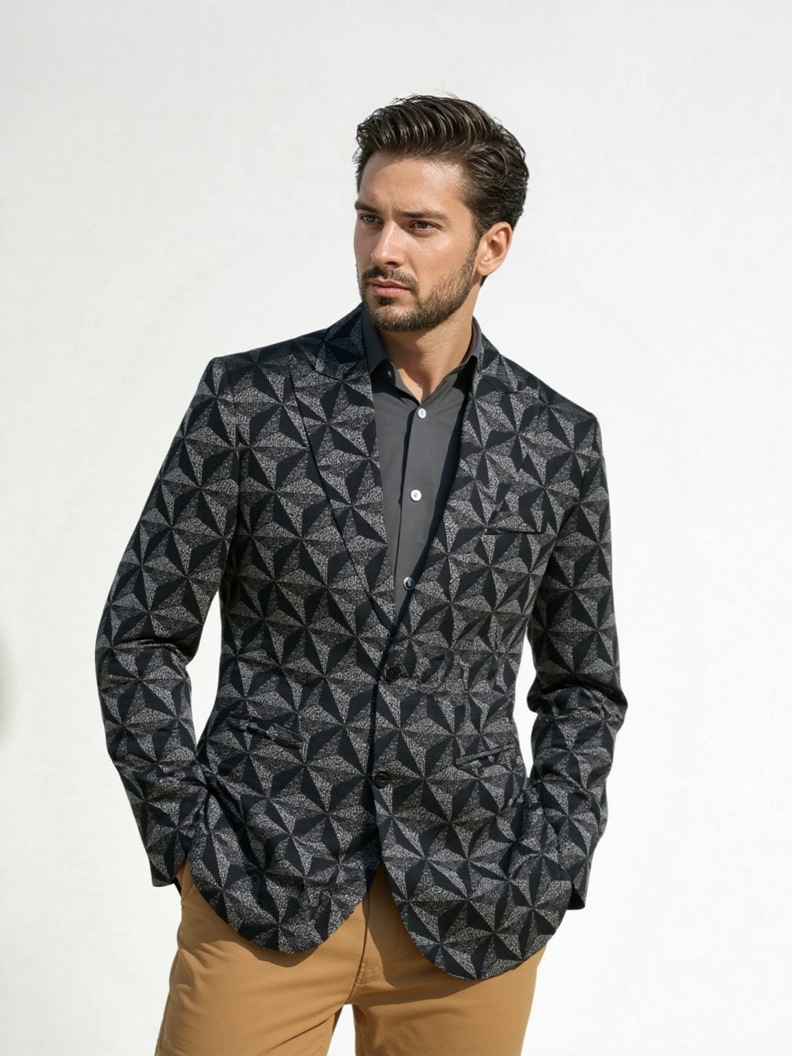 Illusion Prints Jacket