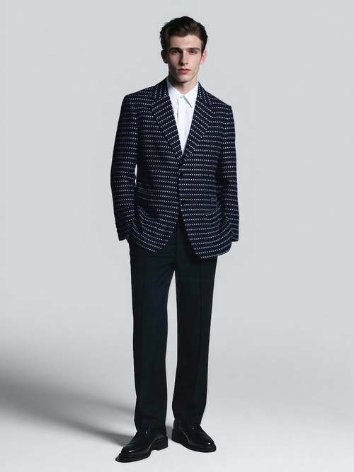 American Remix Stripe Jacket