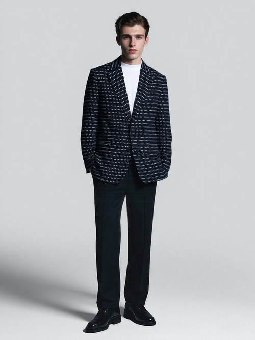American Remix Stripe Jacket