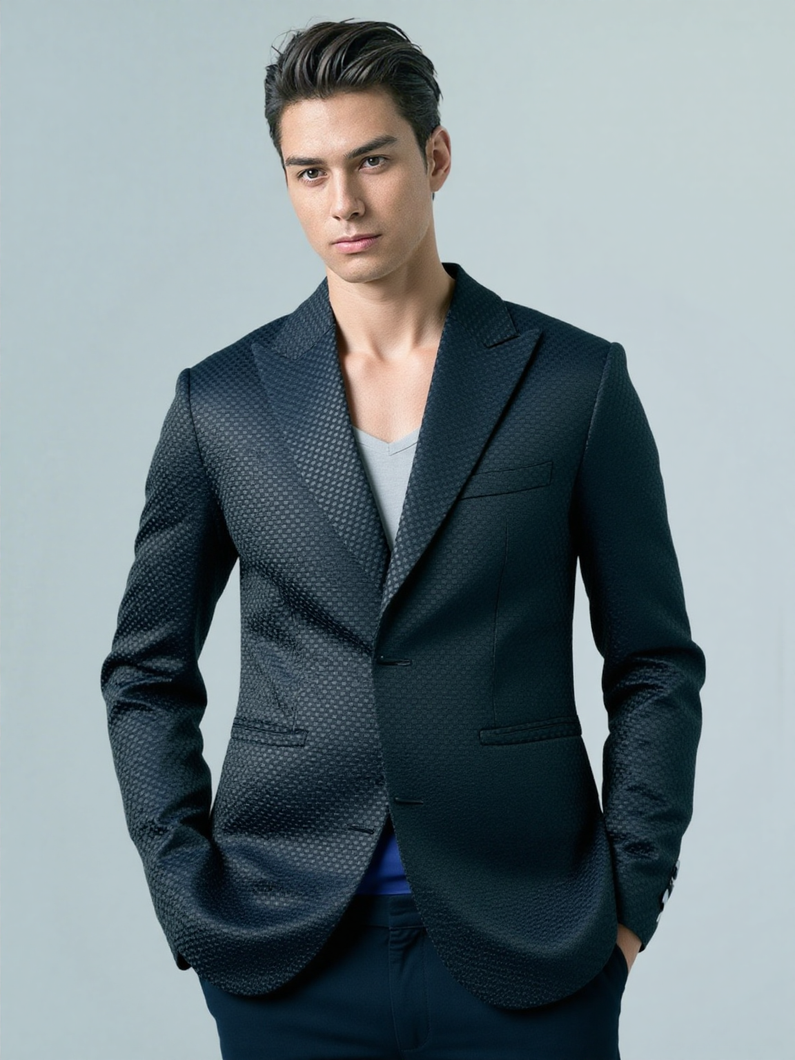 Woven Structure Jacket