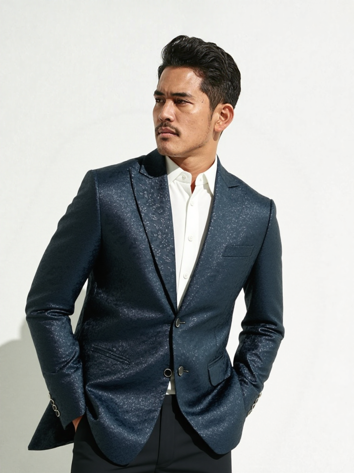 Loom Luxe Textured Tuxedo