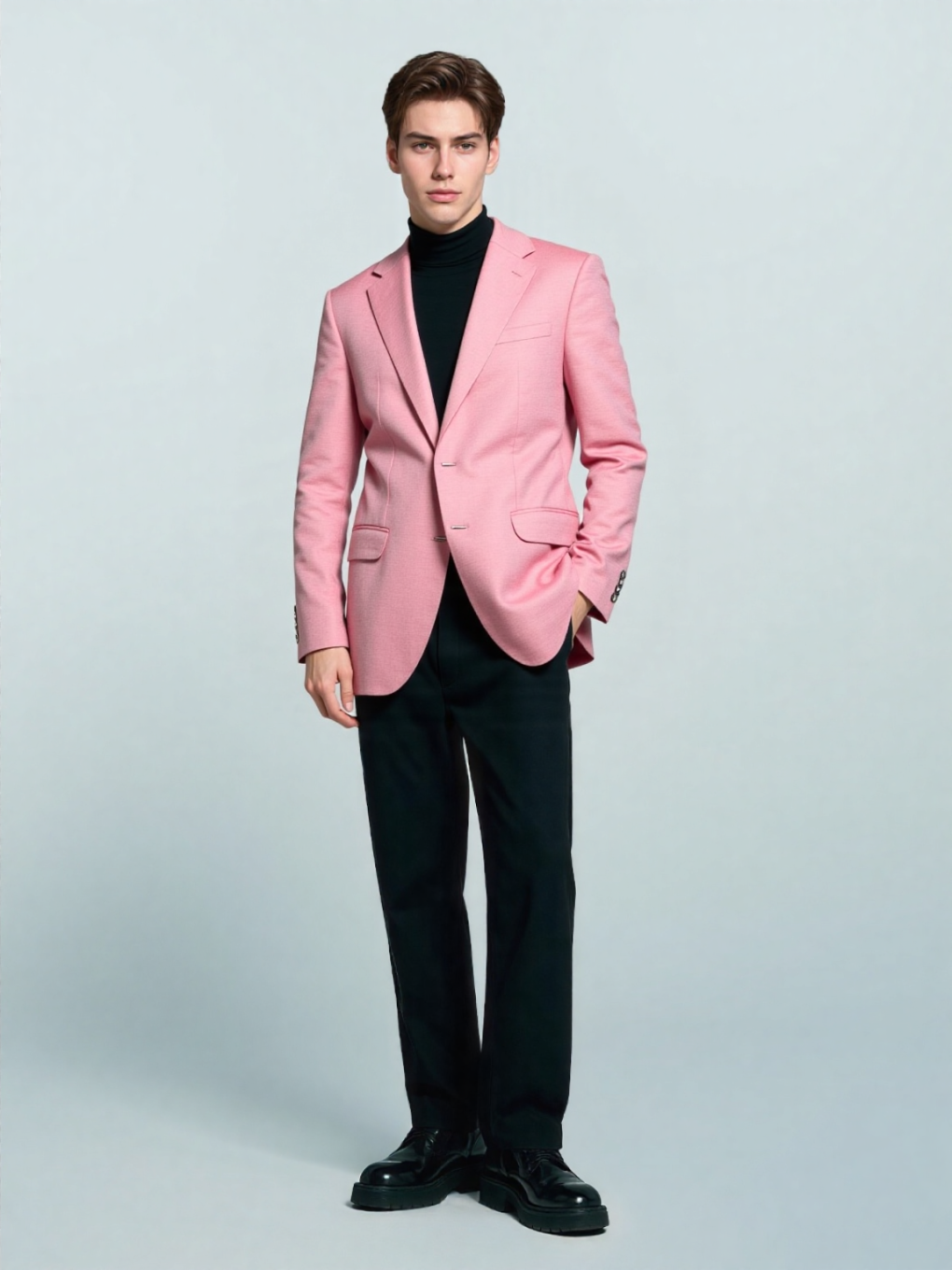 Soft Pink Classic Jacket