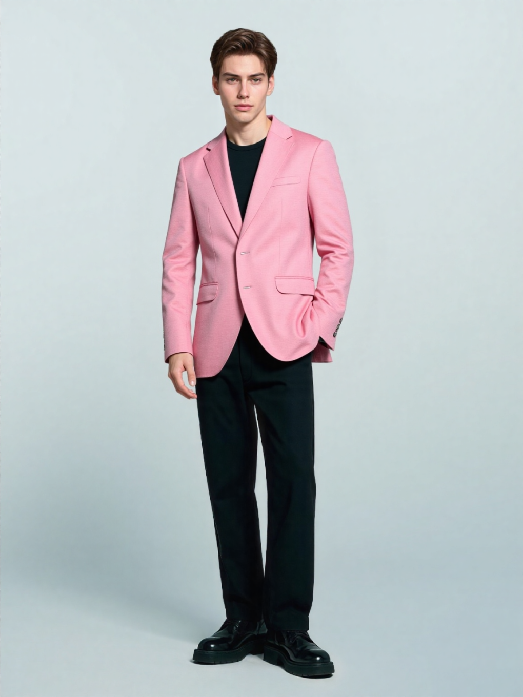 Soft Pink Classic Jacket