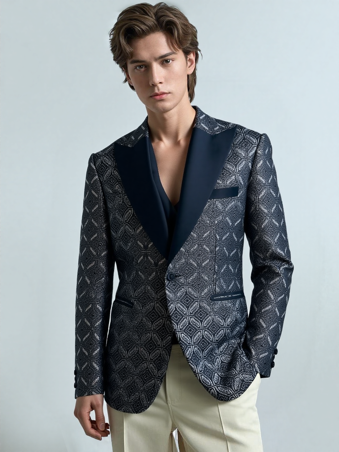 Sculpted Quadra Texture Jacket