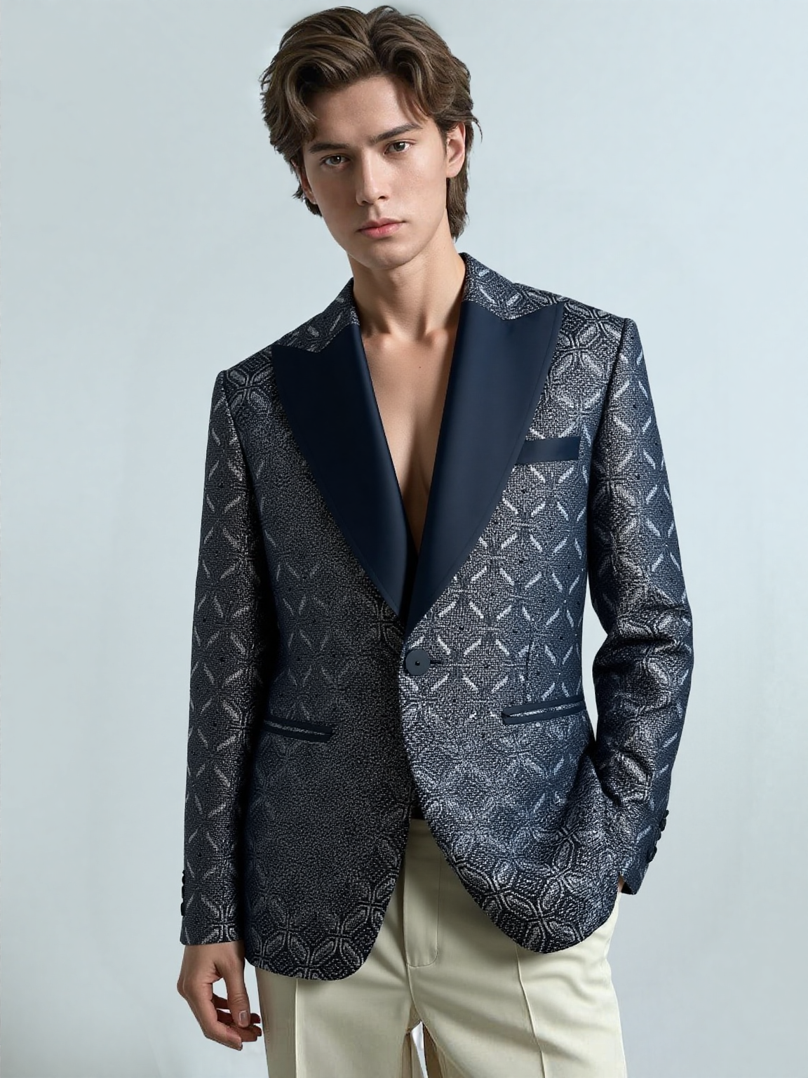 Sculpted Quadra Texture Jacket