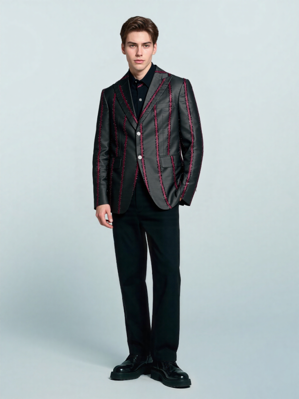 Threaded Noir Jacket