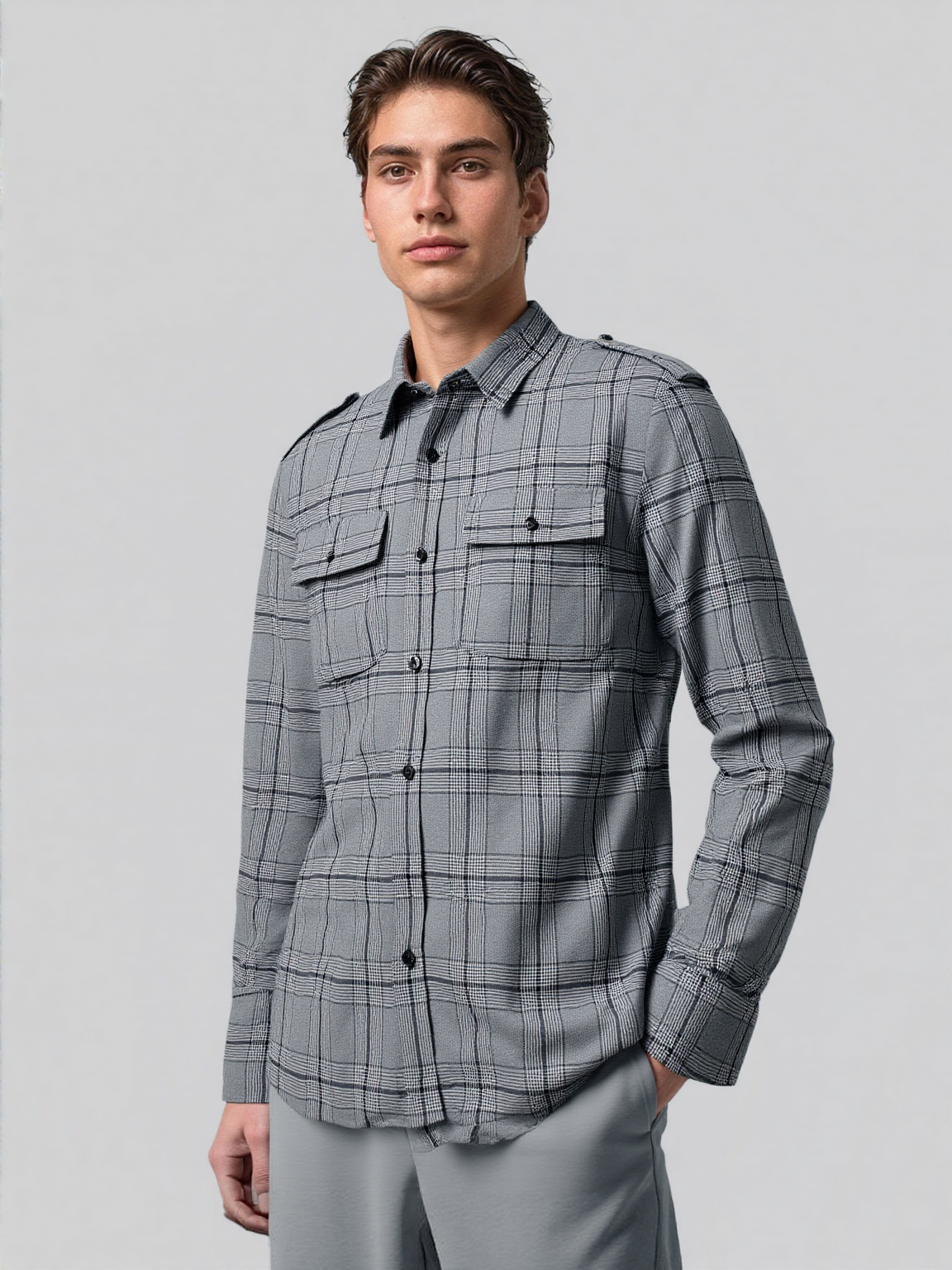 Urban Grid Shirt