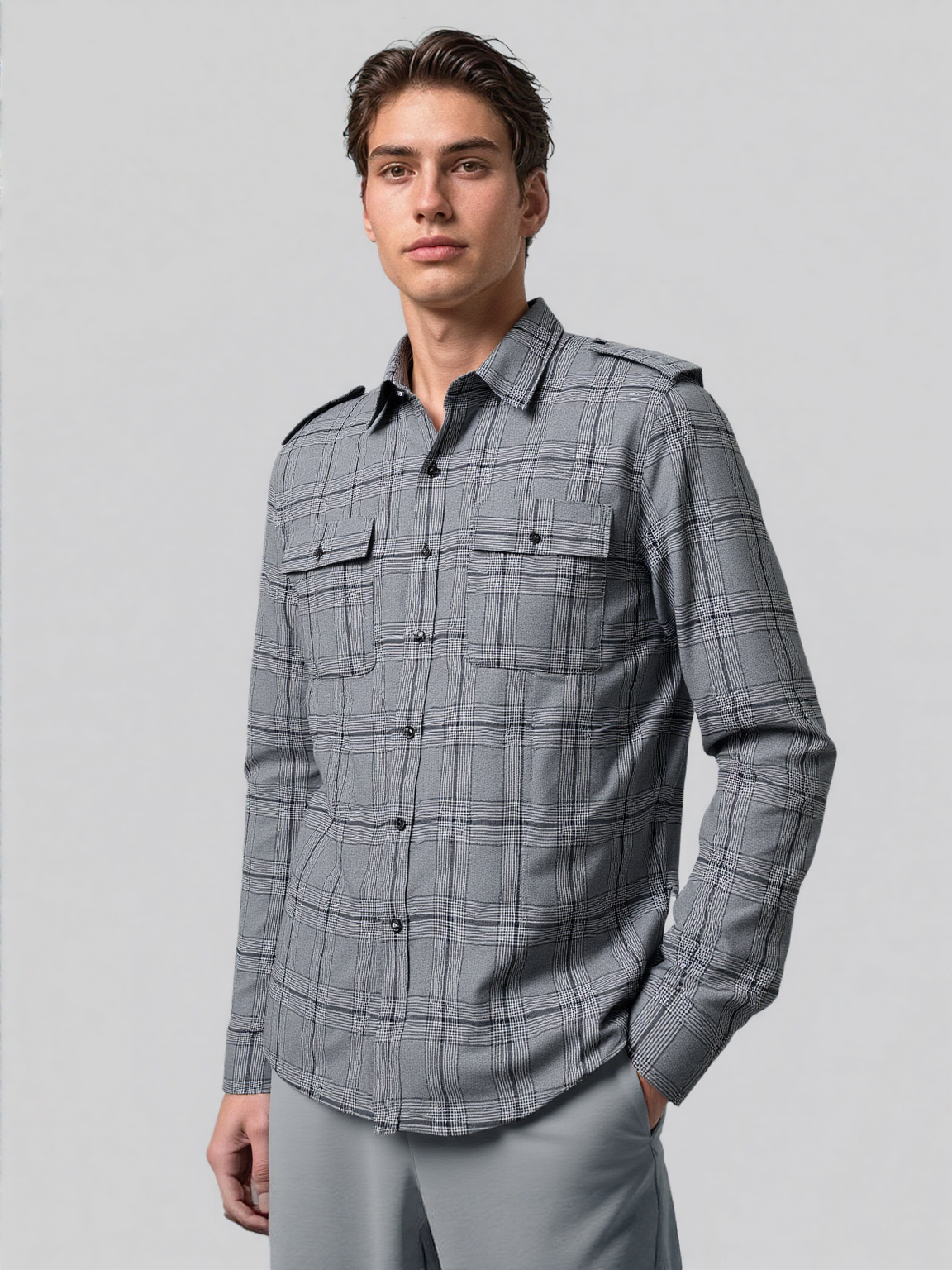 Urban Grid Shirt